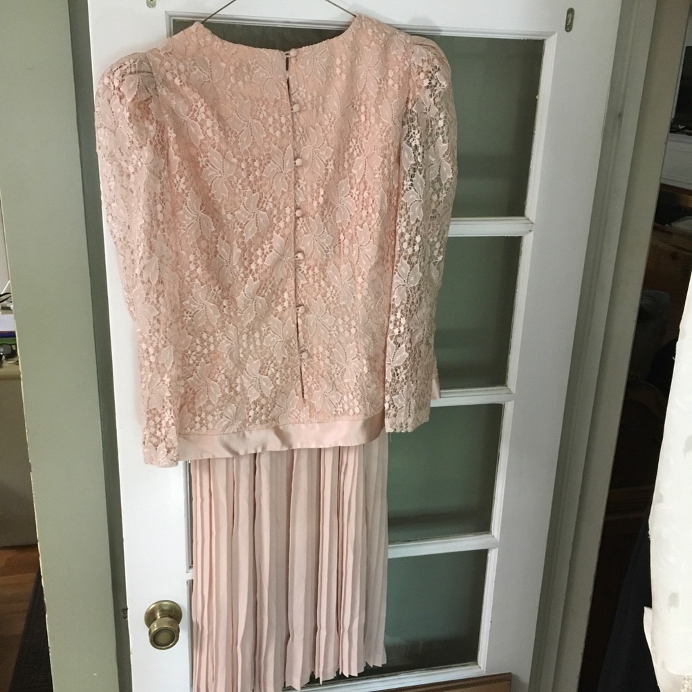 Peachy Pink Mother Of The Bride Dress